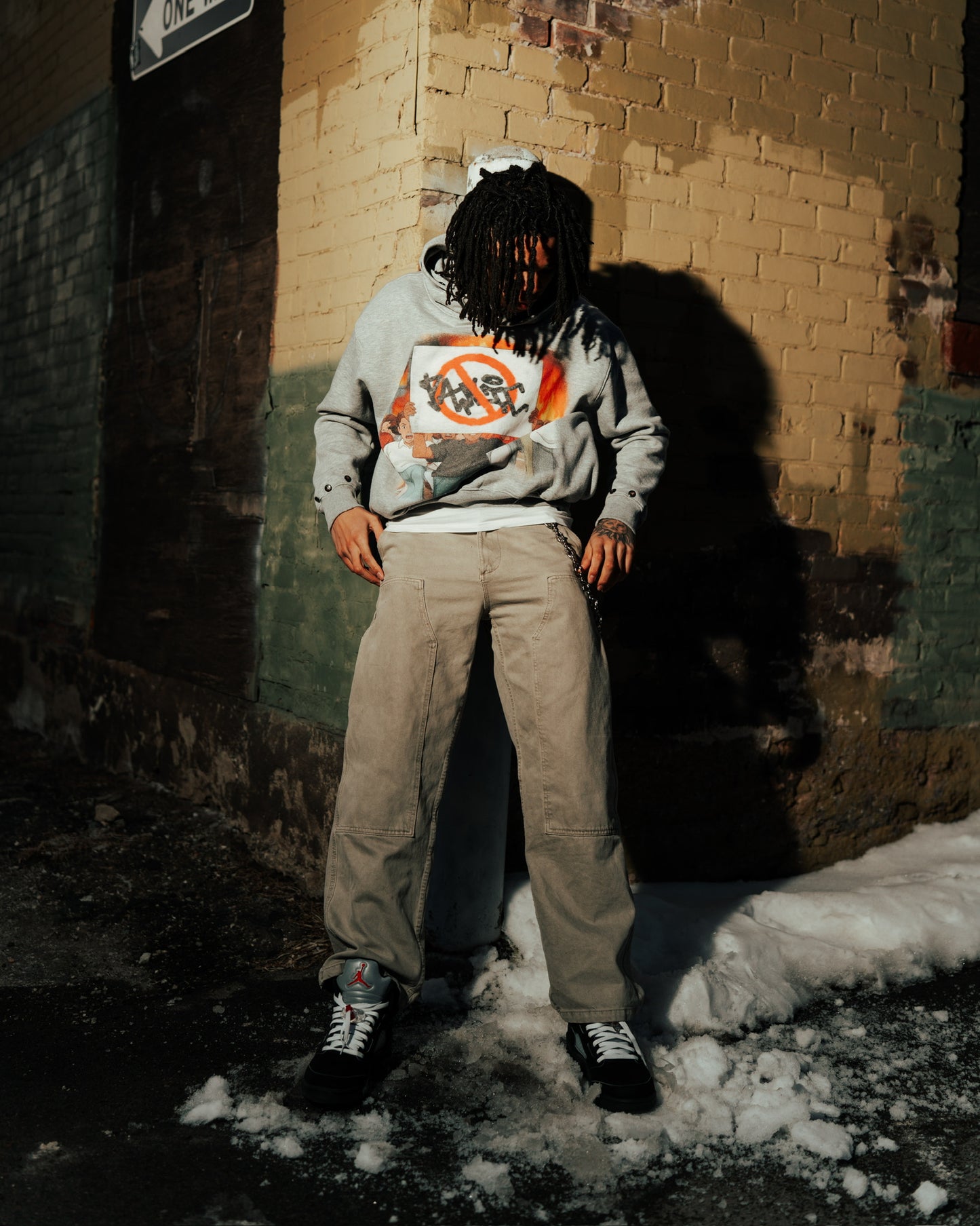 Protest NP Grey Hoodie