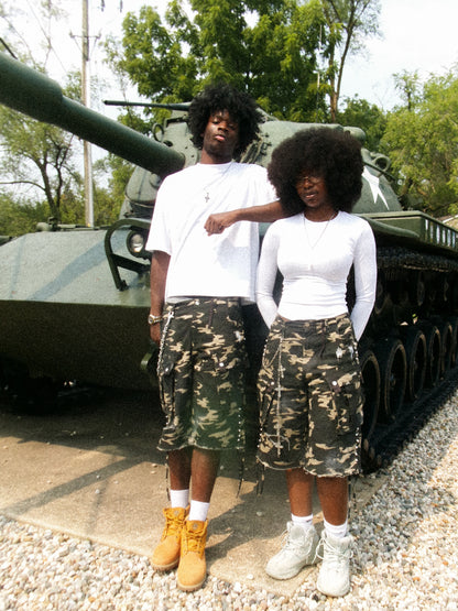 NP Camo Shorts
